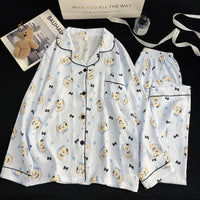 Cute Puppy Cartoon Loungewear Set