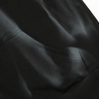 Spray Painting Dirty Hooded Loose Sweater Men