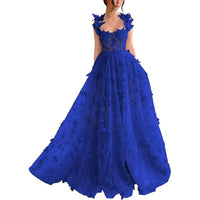 Elegant Lace Beach Dress For Banquets