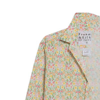 Floral Long-sleeve Loose-fit Printed Shirt Casual And Versatile