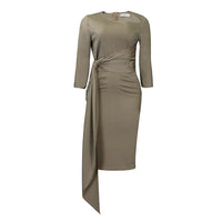 Elegant Plus-Size European And American Style Dress