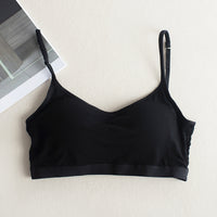 Bra With Chest Pad Without Steel Ring Small Sling Vest