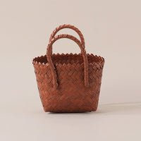 PP Hand Woven Rattan Style Gift Bag