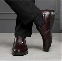 Men's Fashionable Casual Breathable Leather Shoes