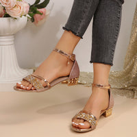 Women's Sandals In Plus Size With Exposed Toes