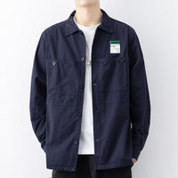 Business Cotton Shirt Men's Coat