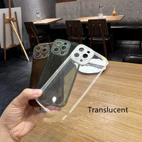Black And Transparent Fine Pupil Pupil Mobile Phone Case