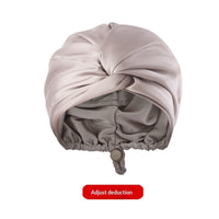 Silk-like Fabric Stretch Satin And Ice Sleep Caps
