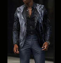 Casual All-match Dark Men's Coat