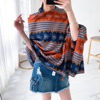 Ethnic Style Scarf Summer And Autumn Long Korean Style Scarf