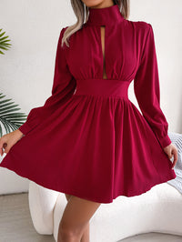 Women   Sexy Cutout Tie Waist Flowy Dress