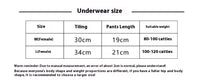 Women's Wooden Ear Triangle Low Waist Bow Cute Panties