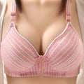 Underwear Wireless Comfortable Striped Thin Bra