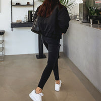 Sexy Stretch Frayed Jeans With Ripped Feet