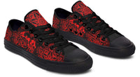 Fashion Printed Couple High Top Canvas Shoes