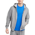 Men's American Fashion Brand Hooded Zipper Loose Pullover Top Sweatshirt Jacket