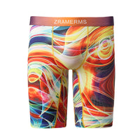 Fish Printing Stylish Men's Underwear Quick-drying