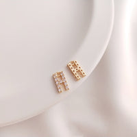26 English Letter Pendant Earrings Necklace Bracelet Accessories