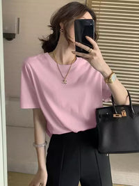 Minimalist Layered Base Top Loose Fit