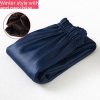 Girls Fleece Leather Pants Outer Wear Children's Velvet Padded Leggings