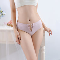 Non Marking Hollow Metal Slim And High Stretch Comfortable Thong