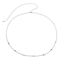 Sexy Simple Single-layer Metal Chain Belt