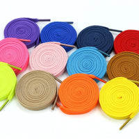 White Shoes Colorful Bandlet Shoelaces