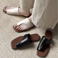 2026 New Fashion Bow Slip-On Slide Sandals, Versatile Open To Outdoor Women Shoes