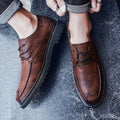 Social British Men's Fashion Casual Leather Shoes