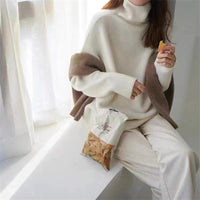 New AutumnWinter French-Style Retro Relaxed Sweater