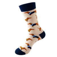 Mid-calf Cotton Animal-themed Socks For Women