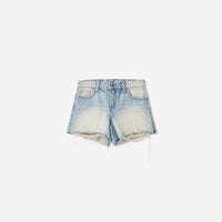 Summer New Women's Fashion Hot Girl Retro High Waist Denim Shorts