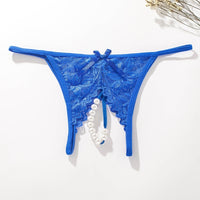 Nylon Women's Hot Pearl Massage Sexy Underwear