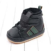 Winter Fleece-lined Baby Cotton-padded Shoes High-top