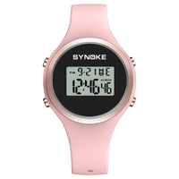 Student Electronic Watch Boy Girl Fashion Simple Watch Silicone Band