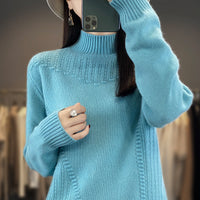 Women's Short All-match Bottoming Casual Knitwear
