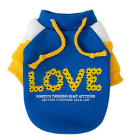 Autumn And Winter Hooded Pet Clothing Trendy Cool Sweater