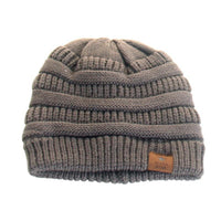 Hot Selling Five-pointed Star Woolen Knitted Hat Women Outdoor Warm Hood