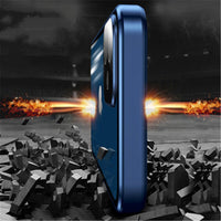 Metal Double-sided Glass Protective Cover With Buckle