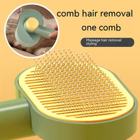 Cat Hair Floating Comb Brush Pet