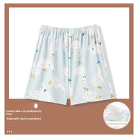 Summer New Pregnant Women Adjustable Cartoon Pajama Pants Thin