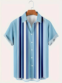 Fashion Printed Shirt Summer Menswear Printing
