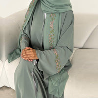 Turkish Floral Embroidery Cardigan LR1068