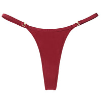 Low Waist Breathable Ice Silk Seamless Thin T Shape Underwear