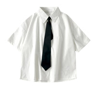 New Summer Loose Casual Short-sleeved Shirt