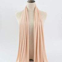 Solid Color Rayon Jersey Women's Scarf Mercerized Cotton Modal Kerchief