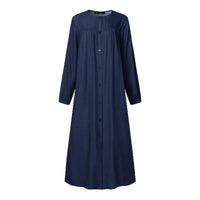 Bohemian Loose Plus-Size Long Cardigan