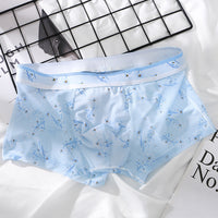 Thin Ice Silk Net Yarn Breathable Fruit Printed Underwear