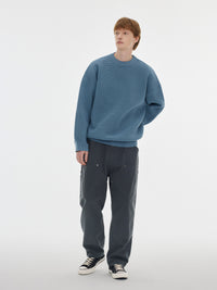 High-elastic Yarn Soft Skin-friendly Wear-resistant Pilling-resistant And Loose-fitting Sweater