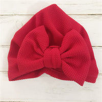 Corn Kernel Fashion Baby Comfortable Big Bow Indian Fabric Tire Hat